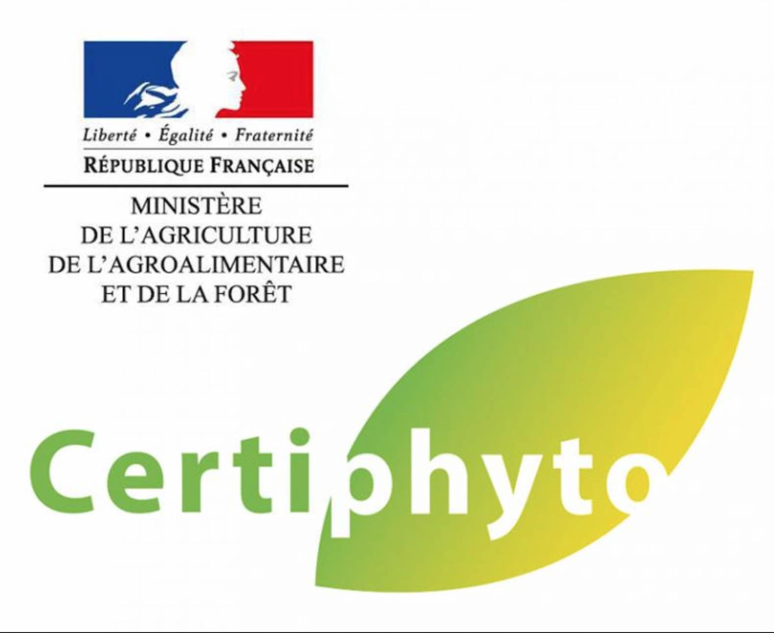 Certification Certiphyto - Application de produits phytosanitaires